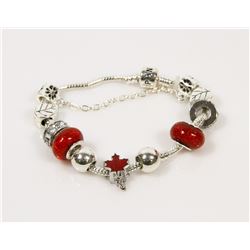 NEW! PANDORA STYLE CHARM BRACELET IN PANDORA BOX