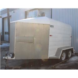2002 STRUDI BUILD COOLER TRAILER, INSULATED WITH