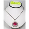 NEW FIFTH AVENUE 16 INCH NECKLACE "RUBY