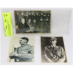 LOT OF 3 REPRODUCTION GERMAN WWII PHOTOS INCL