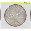 Image 1 : 1952 CANADIAN GVI SILVER 25 CENT COIN