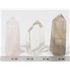Image 1 : GROUP OF 3 HEALING CRYSTALS