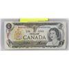 Image 1 : 1973 CANADIAN 2 DIGIT RADAR $1 BILL 3337333