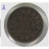 Image 1 : 1884 CANADIAN QUEEN VIC LARGE CENT