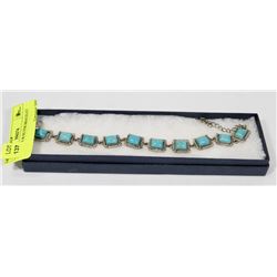 TURQUOISE & SILVER BRACELET
