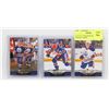 Image 1 : LOT OF 3 CONNOR MCDAVID HOCKEY CARDS