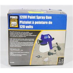 NEW POWERFIST 120V PAINT SPRAY GUN -