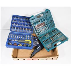 MASTERCRAFT ROTARY TOOL AND BITS AND SOCKET SETS