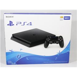 PLAYSTATION 4 CONSOLE FACTORY SEALED.