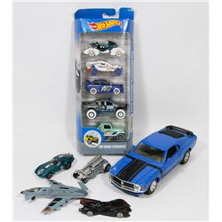 BOX W/COLLECTIBLE DIECAST CARS INCL.