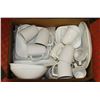 Image 1 : BOX W/42-PC CORELLE DISHWARE SET INCL. LG