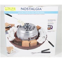 NOSTALGIA ELECTRIC SMORES MAKER.