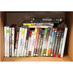 39 ASSORTED VIDEO GAMES, PSP,PS2,WII, PS3, GAME