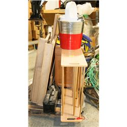 PALLET WITH CABINET , COUNTERTOPS ETC.