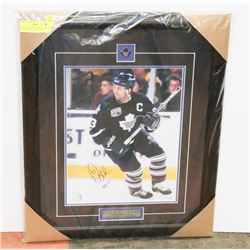 DOUG GILMOUR  AUTOGRAPHED & FRAMED PICTURE W/
