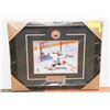 Image 1 : GRANT FUHR  AUTOGRAPHED & FRAMED PICTURE W/