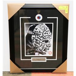 GERRY CHEEVERS  AUTOGRAPHED & FRAMED PICTURE W/