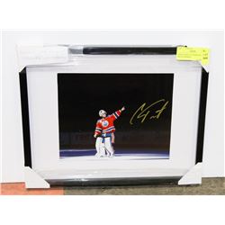 CAM TALBOT AUTOGRAPHED PHOTO FRAMED.