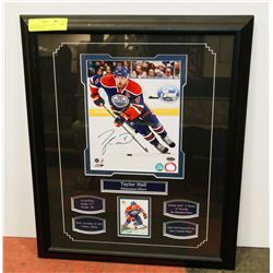 TAYLOR HALL SIGNED FRAMED PHOTO