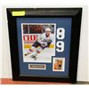 Image 1 : SAM GAGNER FRAMED AND SIGNED PHOTO, NO COA