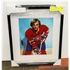 Image 1 : GUY LAFLEUR AUTOGRAPHED PHOTO FRAMED.