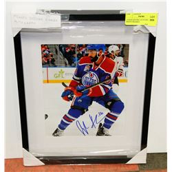JUJHAR KHAIRA AUTOGRAPHED PHOTO FRAMED.