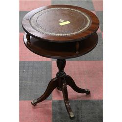 ANTIQUE SMALL DRUM TABLE