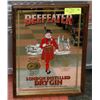 Image 1 : BEEFEATER MIRRORED ADVERTISEMENT