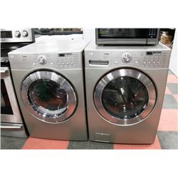 LG WASHER & DRYER SET, 27"X28"X53".