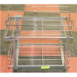 22" X 15" X 20" UNDER COUNTER SLIDE OUT SHELVES