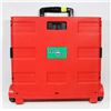 Image 1 : FOLDING PACK AND ROLL BIN ON WHEELS