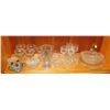 Image 1 : LOT OF ASSORTED ESTATE GLASS AND CRYSTAL