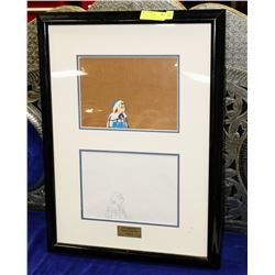 20"X27" RAGGETY ANN CBS ORIGINAL CEL FRAMED
