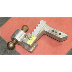 ALUMINUM DROP DOWN ADJUSTABLE HITCH 2" OR 2-5/16"