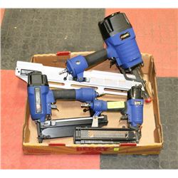 3 CAMPBELL HAUSFELD AIR NAILER STAPLERS