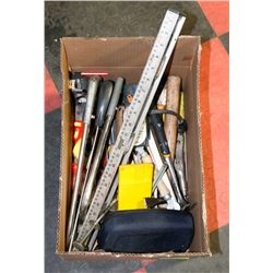 ESTATE LOT OF ASSORTED HAND TOOLS