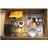 Image 1 : BOX OF OFFICE & CLEANING SUPPLIES