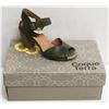 Image 1 : COQUE TERRA  SZ 5 CRUST GREEN MID HEEL SANDALS
