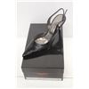 Image 1 : LAURA FERRI SZ 8 BLACK SLINGBACK STILETTO