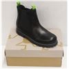 Image 1 : CAMPER FOR KIDS SZ 3 BLACK LEATHER HI-TOP BOOTS