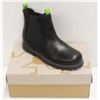 Image 1 : CAMPER FOR KIDS SZ 3.5 BLACK LEATHER HI-TOP BOOTS