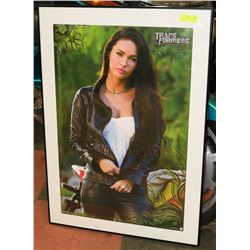 39"X28" FRAMED TRANSFORMERS POSTER