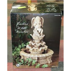 ONE WATER ANGEL FOUNTAIN, NEW