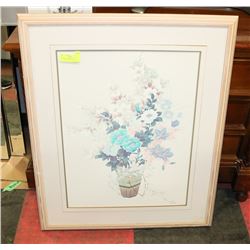 FLOWER FRAMED PICTURE