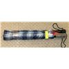 Image 1 : NEW PAIR OF PLAID OVER SIZED UMBRELLAS