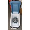 Image 2 : IGLOO COOLER W/ WHEELS, COLEMAN QUICK-LITE HEATER.