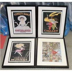 LOT OF 4 SHOWHOME PICTURES