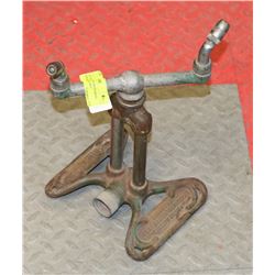 ANTIQUE CAST IRON RAIN KING SPRINKLER. MODEL H1C.