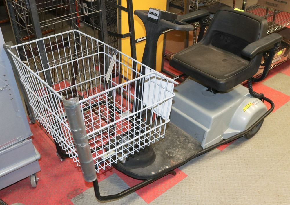 AMIGO SMART SHOPPER POWER SHOPPING CART. Kastner Auctions