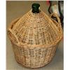 Image 1 : LARGE WICKER DEMI JOHN.